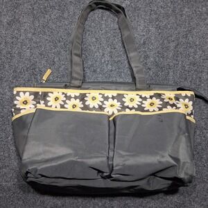 Diaper Bag Tote - Baby Boom - Gray with‎ Yellow Colors- Good Condition